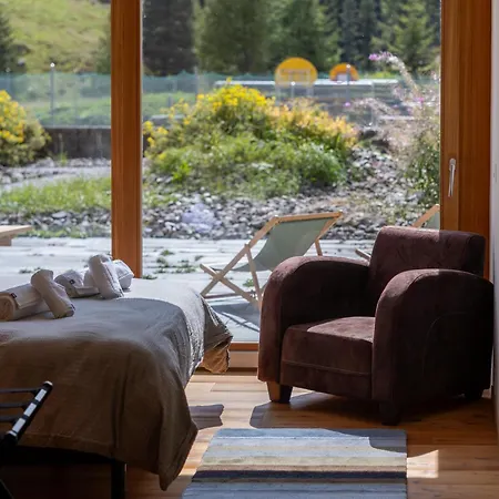 Apartament Le Bouquetin L Ski-out L Sauna *