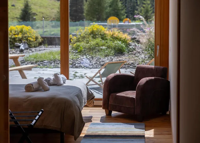 Apartament Le Bouquetin L Ski-out L Sauna *